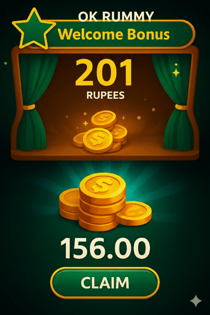ok rummy welcome bonus image